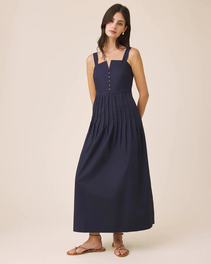 Splendid Maggie Poplin Midi Dress