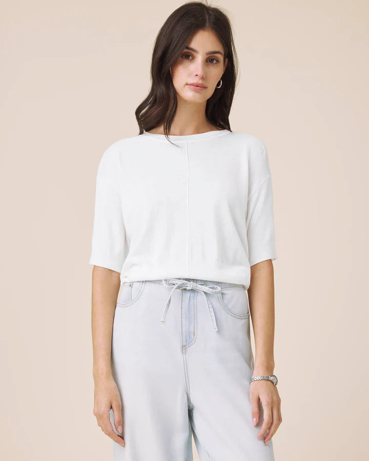 Splendid Erica Short Sleeve Sweater