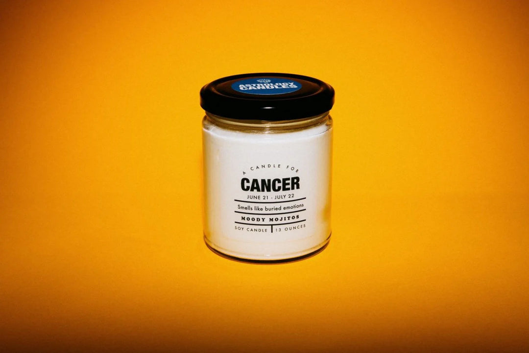 Whiskey River Soap Cancer Candle