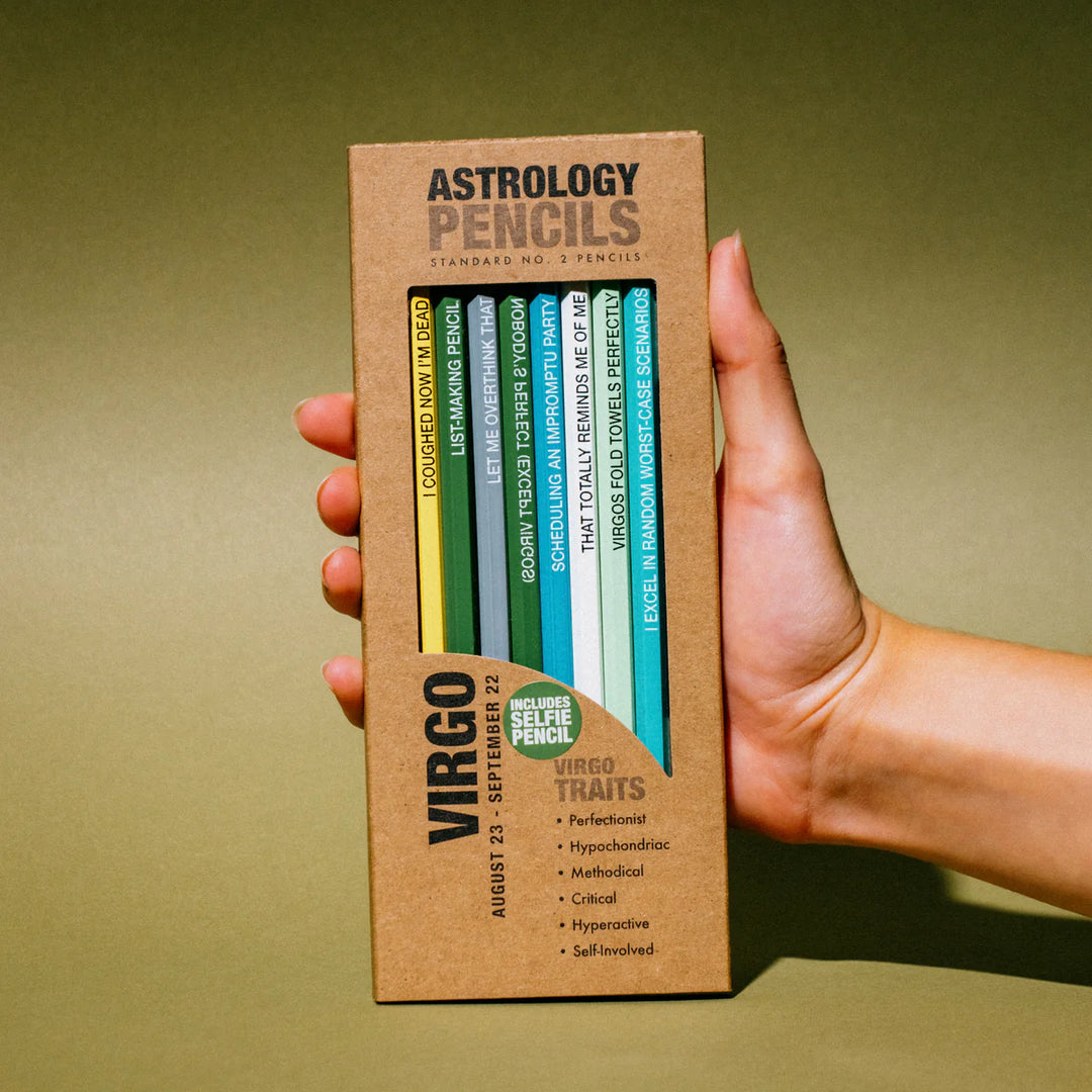 Whiskey River Soap Astrology Pencil Pack Virgo