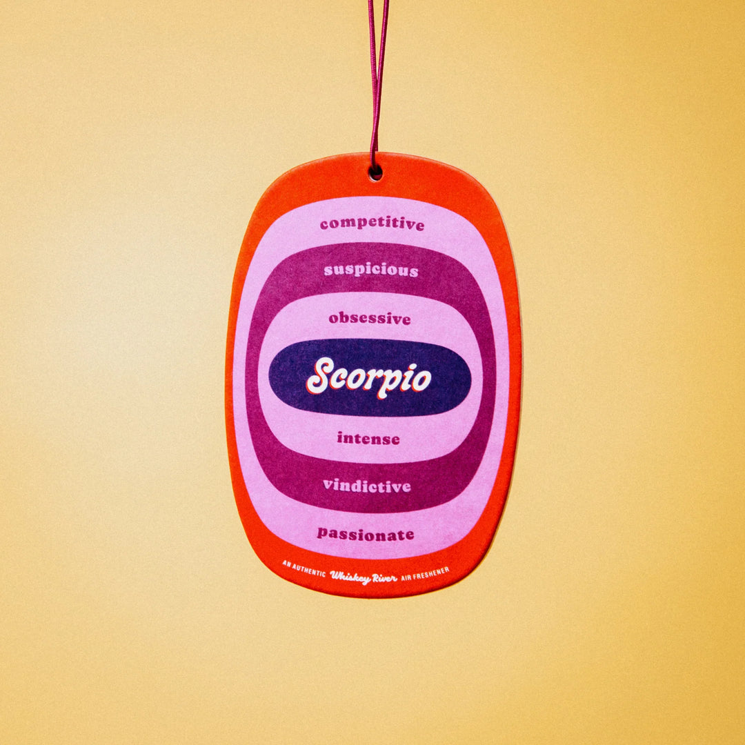 Whiskey River Soap Scorpio Air Freshener