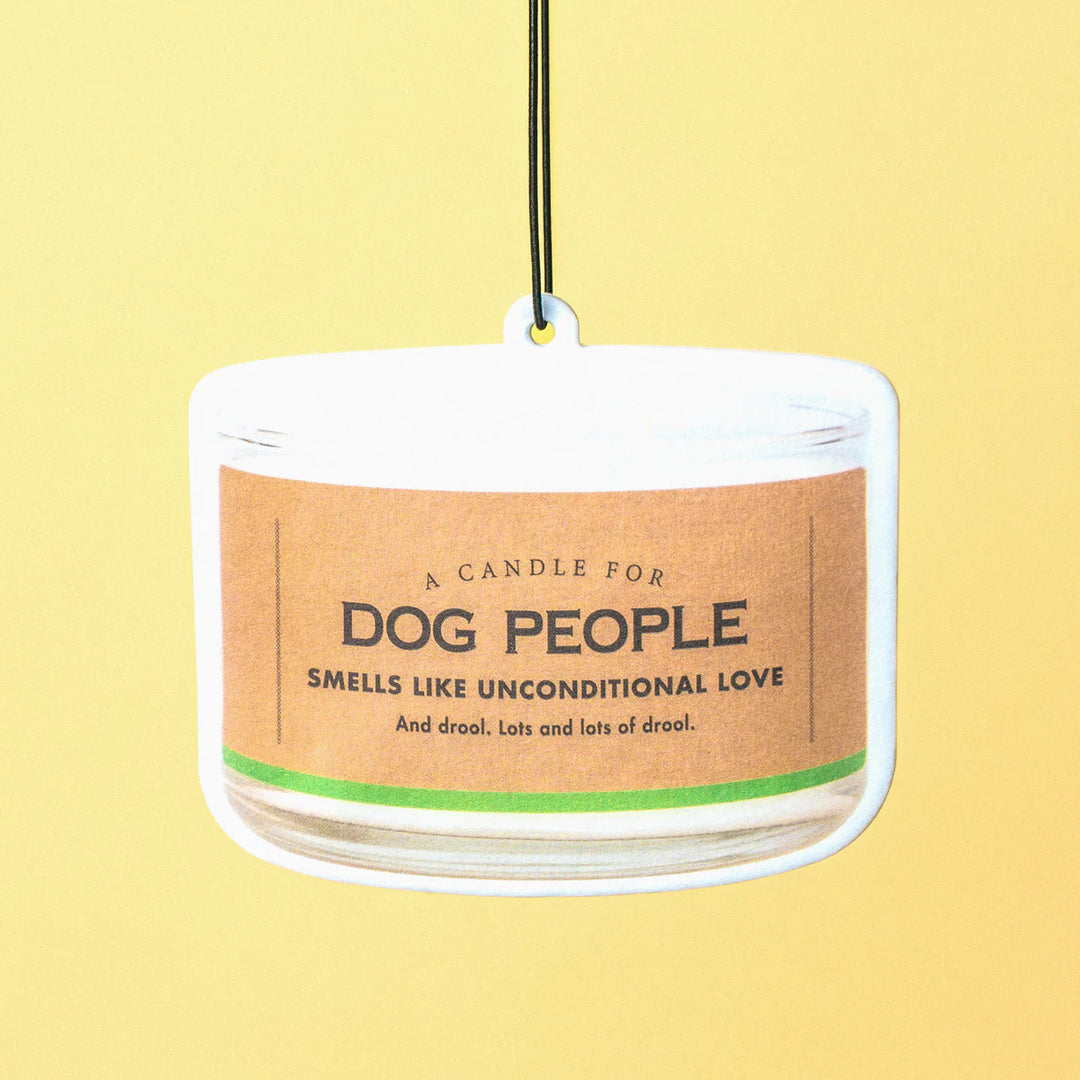Whiskey River Soap Dog People  Air Freshener