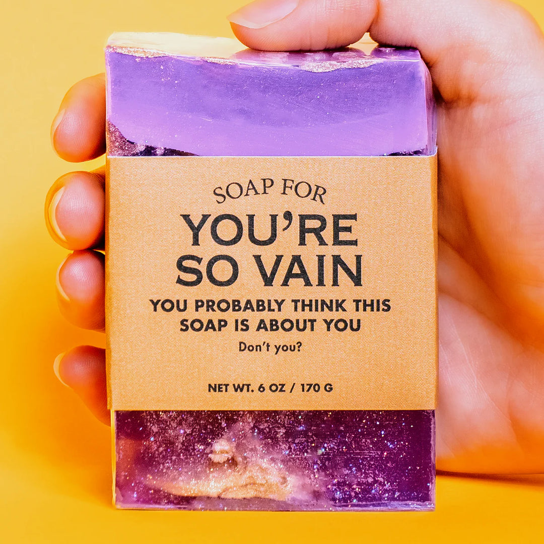 Whiskey River Soap A Soap for You're So Vain