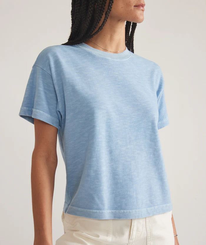 Marine Layer Vintage Slub Crop Tee