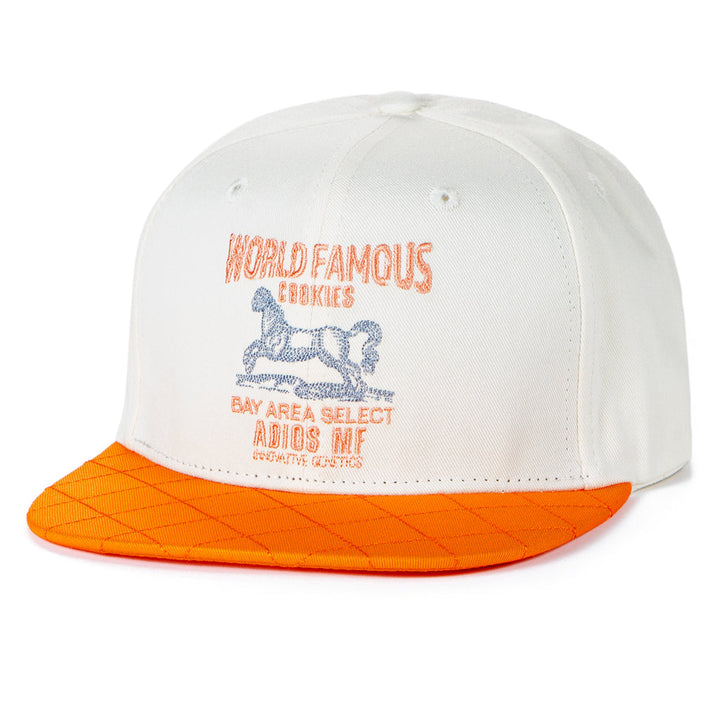 Cookies Workwear Snapback With Contrast Quilted Nylon Brim