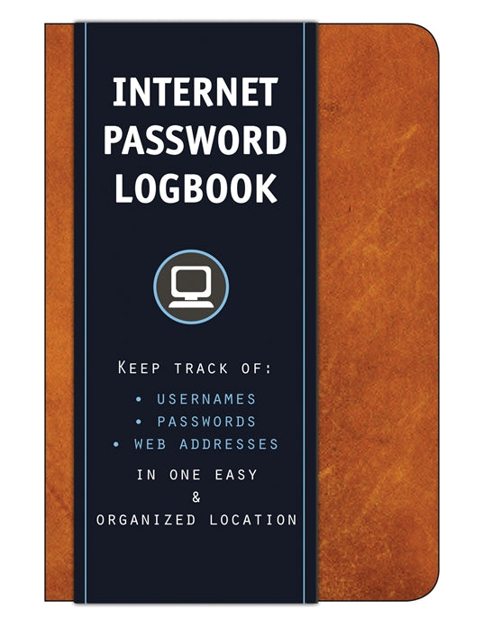 Quarto Internet Password Logbook