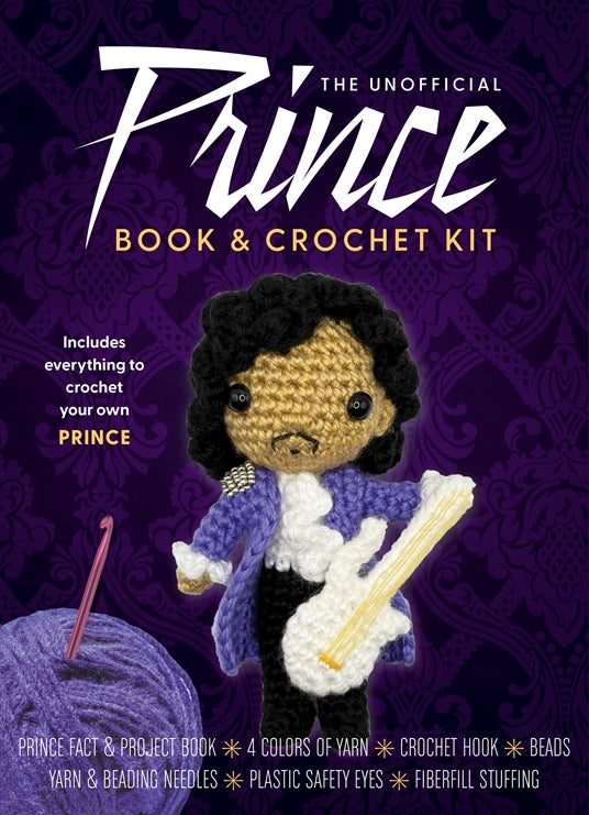 Quarto Unofficial Prince Book and Crochet Kit