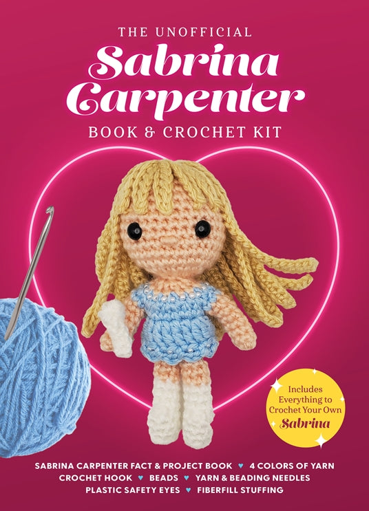 Quarto Unofficial Sabrina Carpenter Book and Crochet Kit
