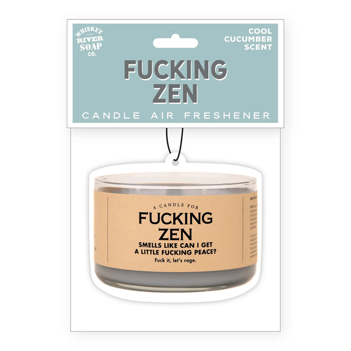 Désodorisant Whiskey River Fucking Zen
