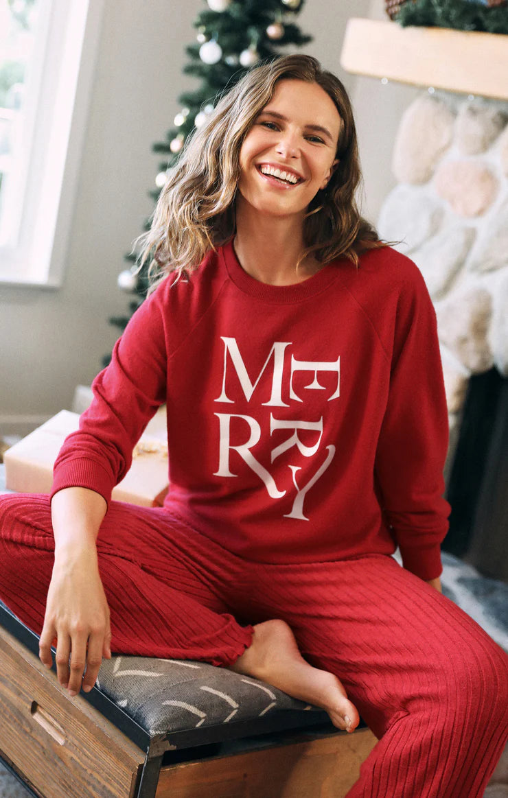 Z Supply Merry Cozy Pullover