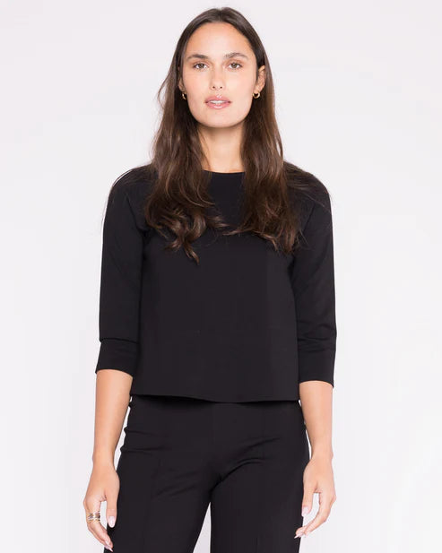 Ripley Rader Ponte Knit 3/4 Sleeve Top