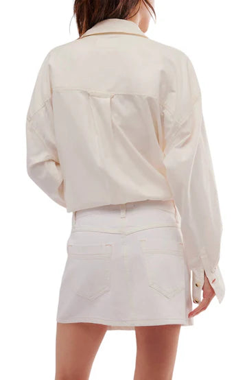 Free People Wynne Denim Skirt