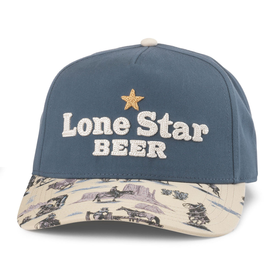 American Needle Lone Star Beer Buckhorn Hat