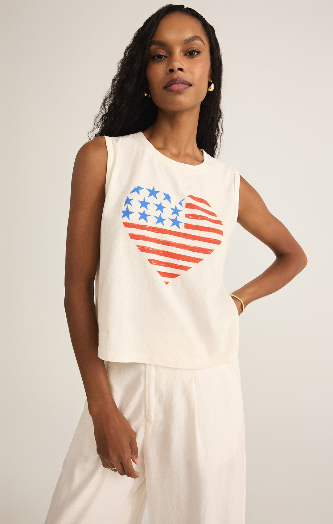 Z Supply Stars & Stripes La Mer Tank