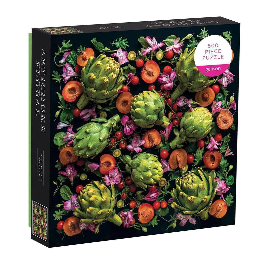 Galison Artichoke Floral 500 Piece Puzzle