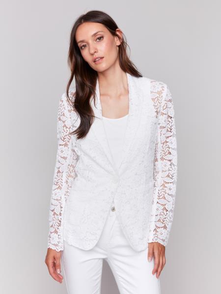 Charlie B Lace Blazer