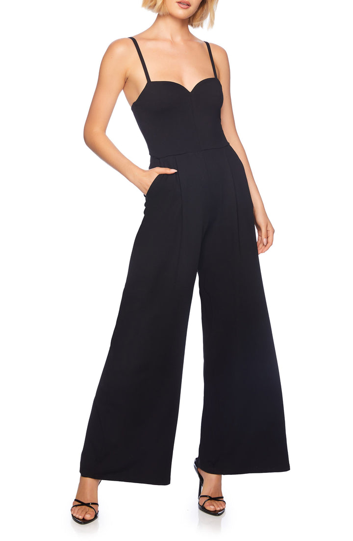 Susana Monaco Sweetheart Long Sleeve Jumpsuit