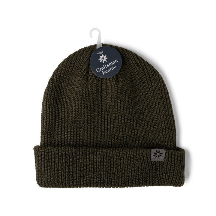 DM Merchandising Olive Craftsman Mens Beanie