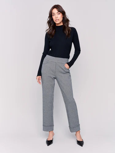 Charlie B Cuffed Ponte Pants