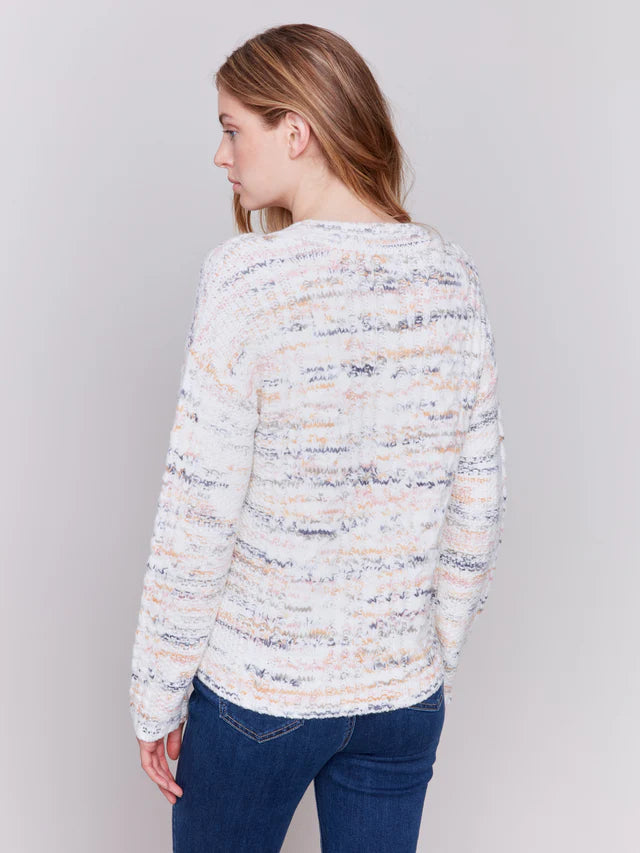 Charlie B Long Sleeve Cable Knit