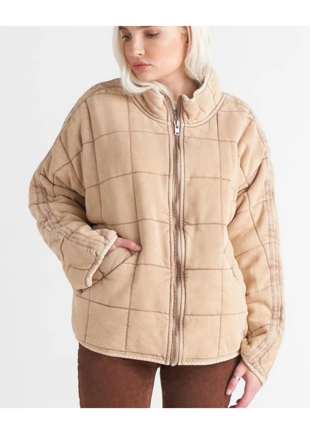 Dex Washed Quilted Jacket