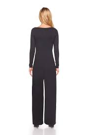 Susana Monaco Sweetheart Long Sleeve Jumpsuit