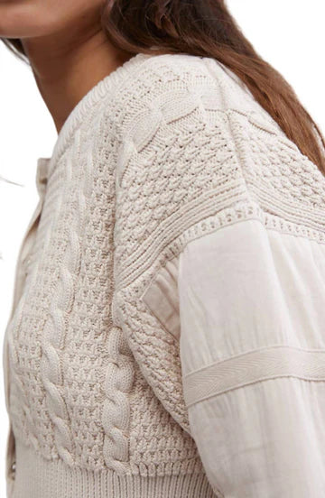 Free People x We The Free Heritage Cardigan