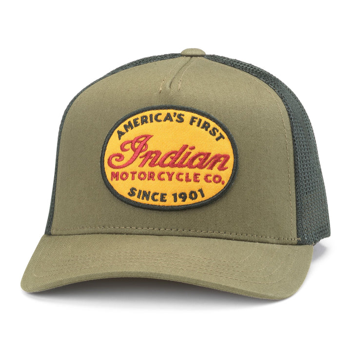 American Needle Indian Motorcycle Roscoe Trucker Hat