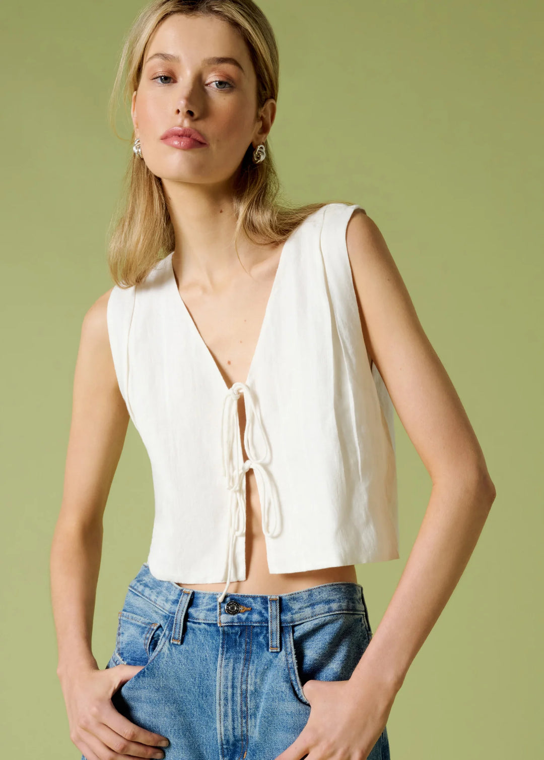 Favorite Daughter Invisible String Top