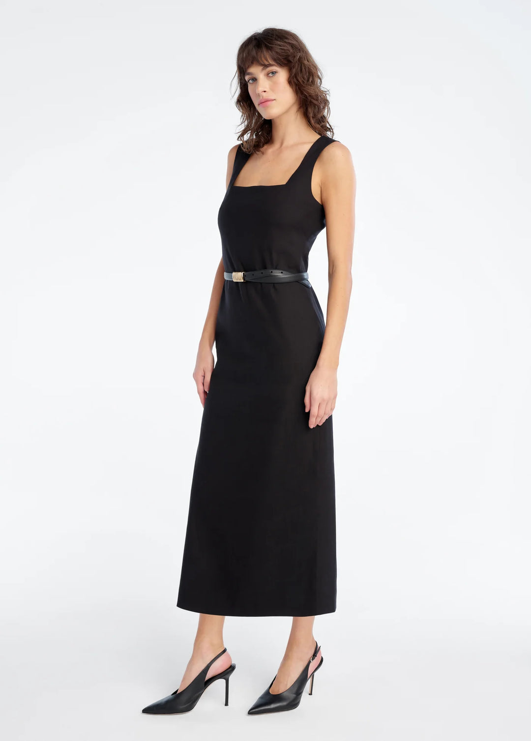 Favorite Daughter The Perfect Opportunity Linen Dress