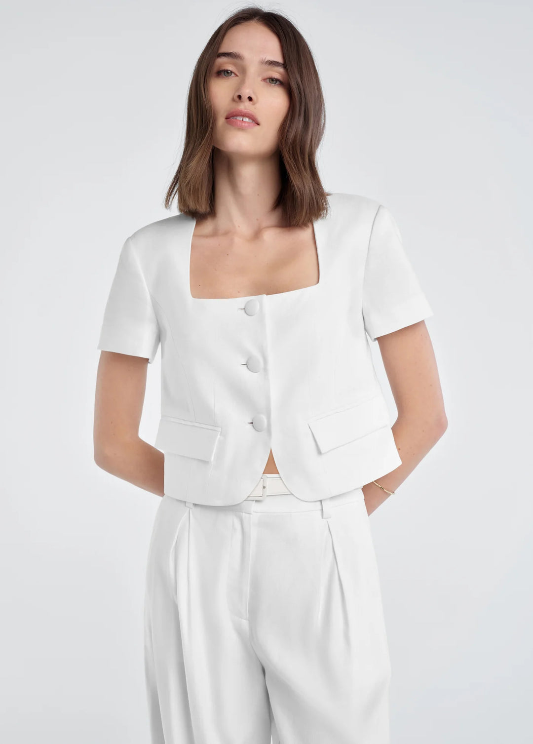 Favorite Daughter The Mayfair Linen Top