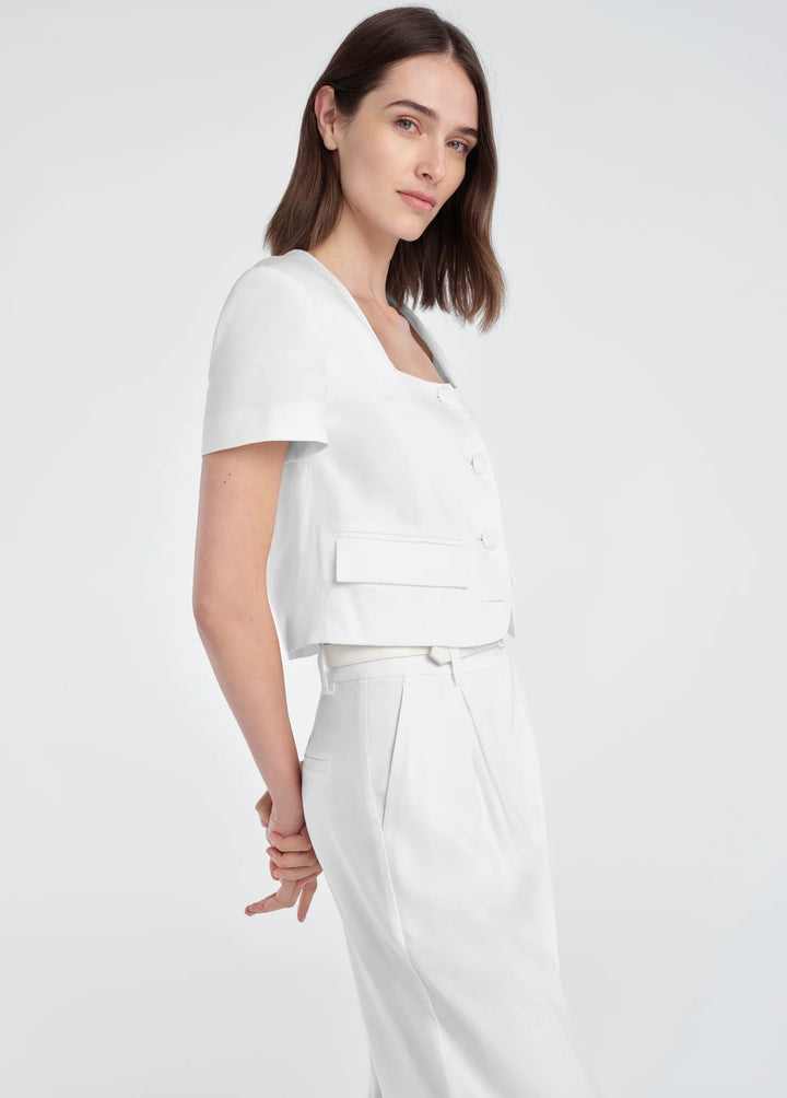 Favorite Daughter The Mayfair Linen Top