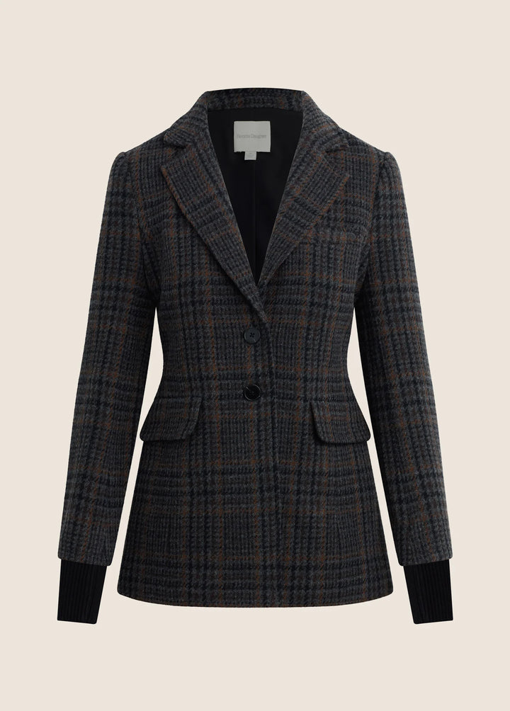 Favorite Daughter The Plaid City Blazer