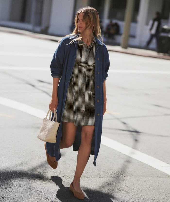 layer shirt dress How to layer a shirtdress