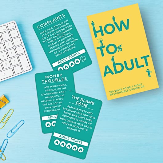 Gift Republic How To Adult Cards
