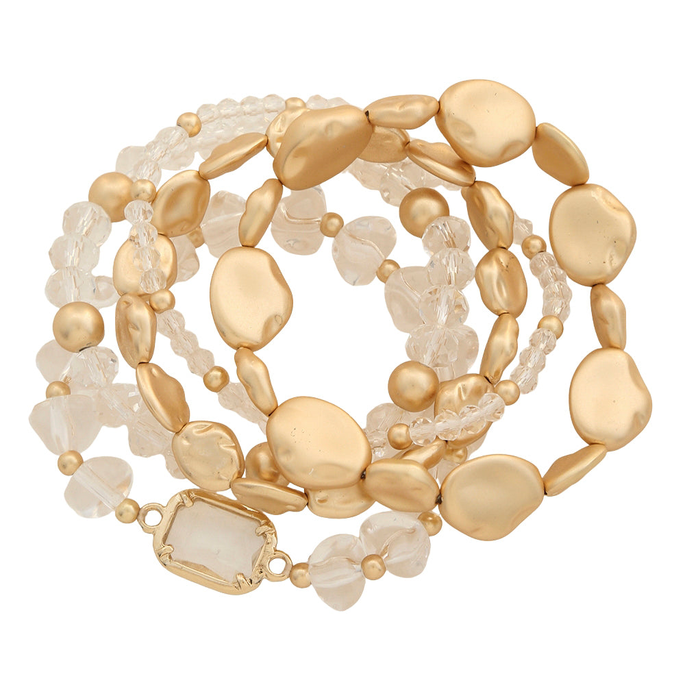 Joia Mixed Bead Bracelet Set