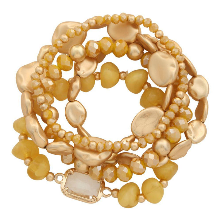 Joia Mixed Bead Bracelet Set