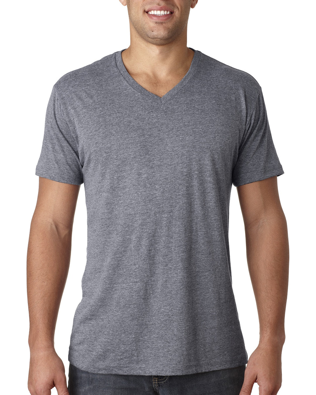 Next Level Tri-Blend T-Shirt mit V-Ausschnitt
