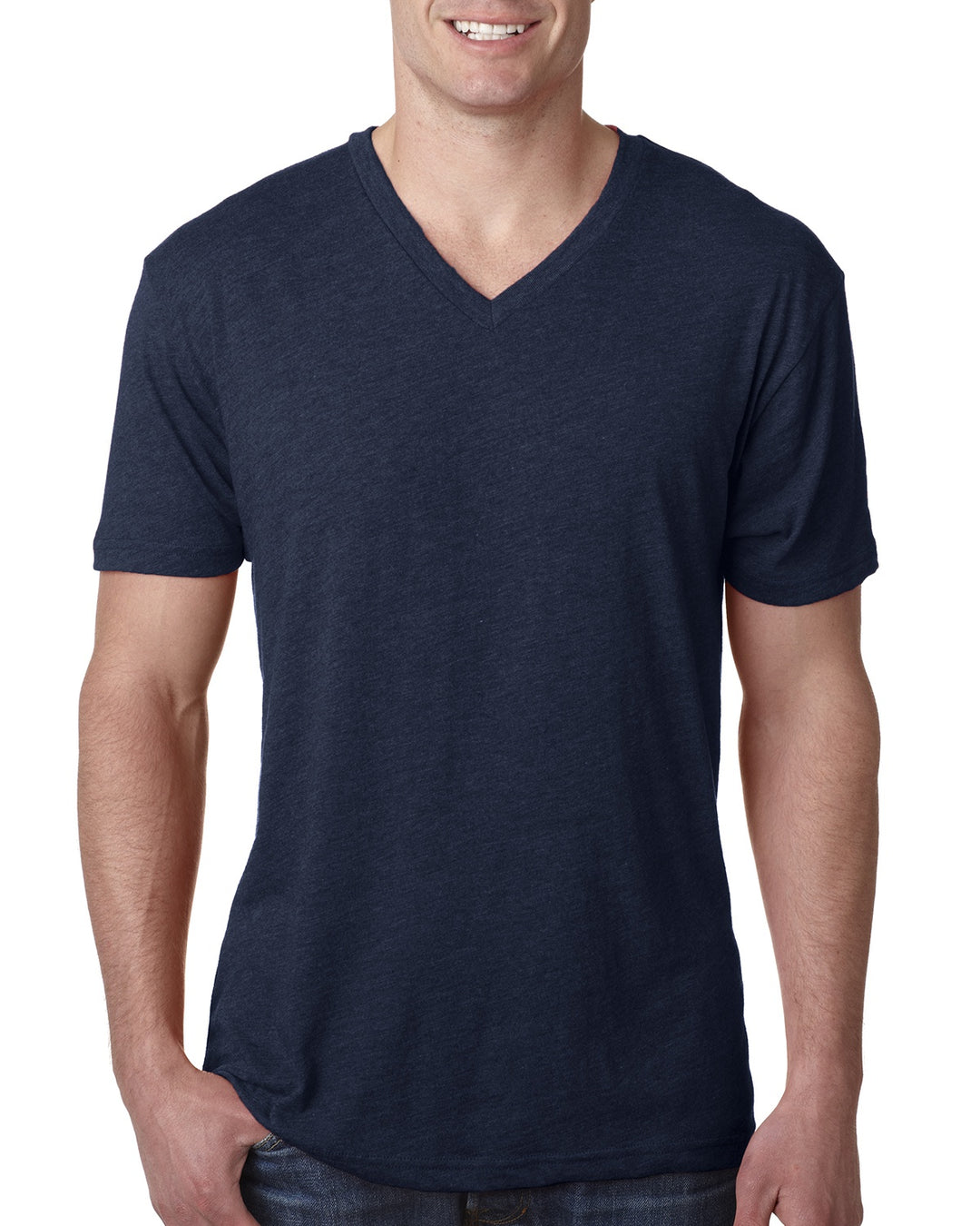 Next Level Tri-Blend T-Shirt mit V-Ausschnitt