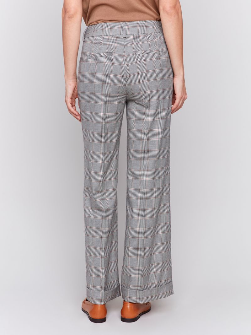 Charlie B Glen Plaid Flare Pants