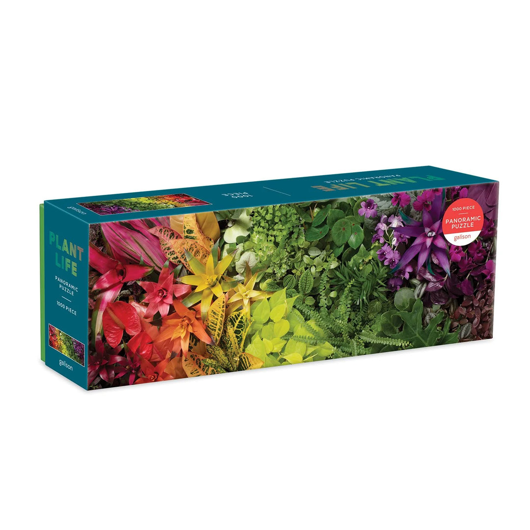 Galison Plant Life 1000 Piece Panoramic Puzzle