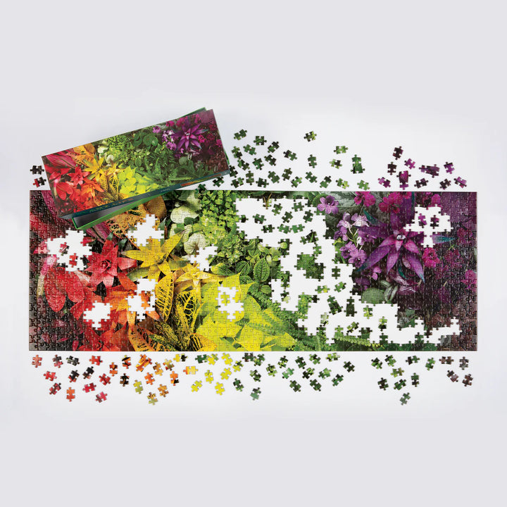 Galison Plant Life 1000 Piece Panoramic Puzzle