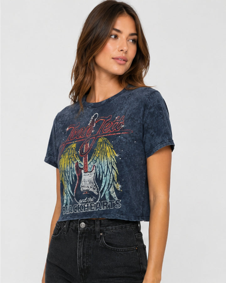 Prince Peter Joan Jett Wings Boyfriend Crop