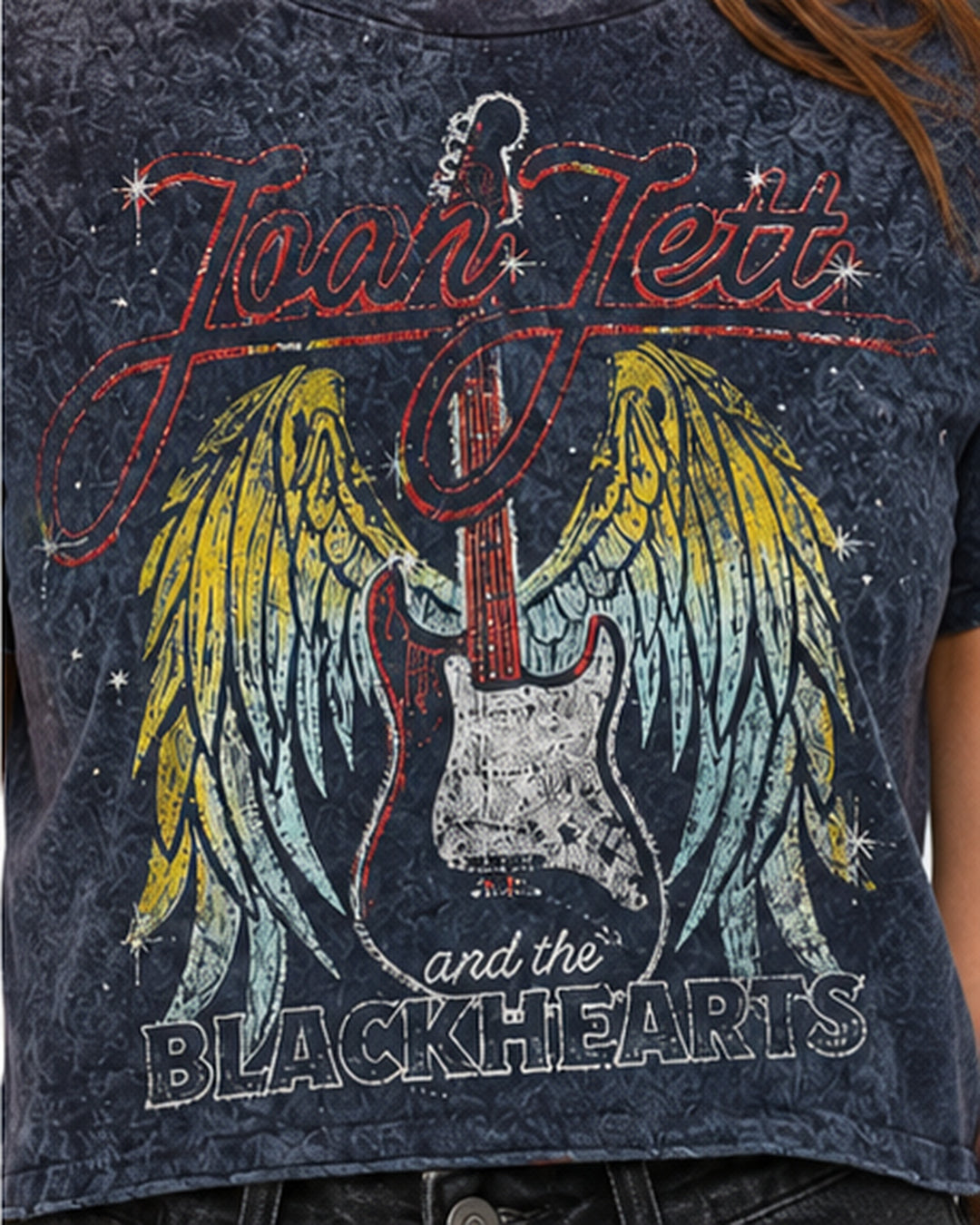 Prince Peter Joan Jett Wings Boyfriend Crop