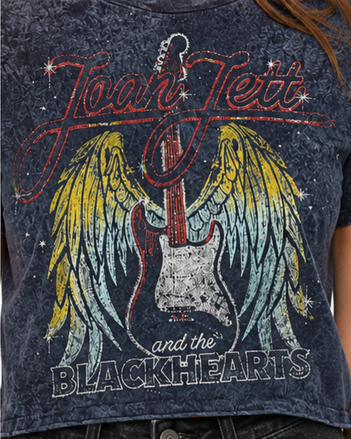 Prince Peter Joan Jett Wings Boyfriend Crop