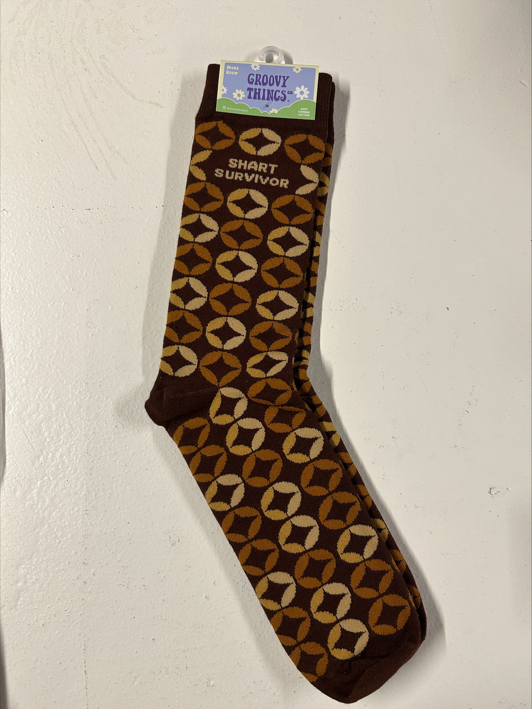 Groovy Things Men's Crew Socks