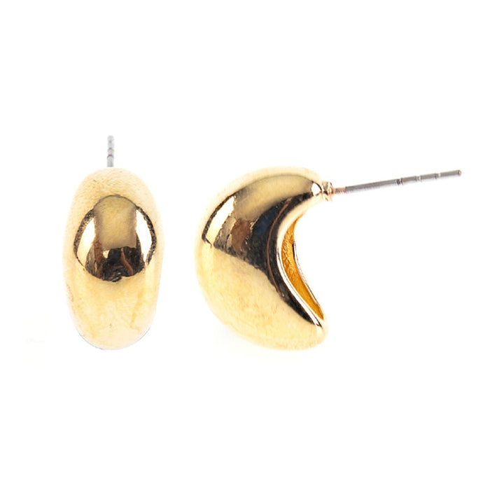 Joia Puffy Bean Earrings
