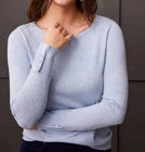 Tribal Long Sleeve Boat Neck Sweater