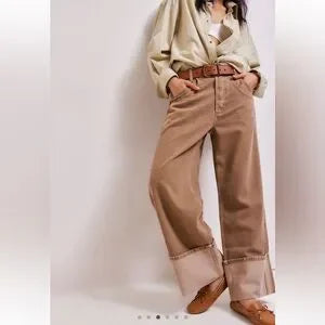 Free People Final Countdown Mid Rise Jeans