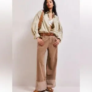 Free People Final Countdown Mid Rise Jeans